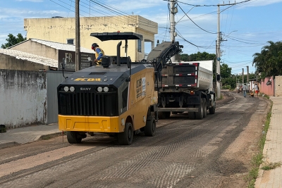 Obras no Centro seguem a todo vapor