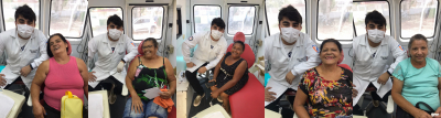 Nova entrega de próteses dentárias do projeto Sorriso e Vida